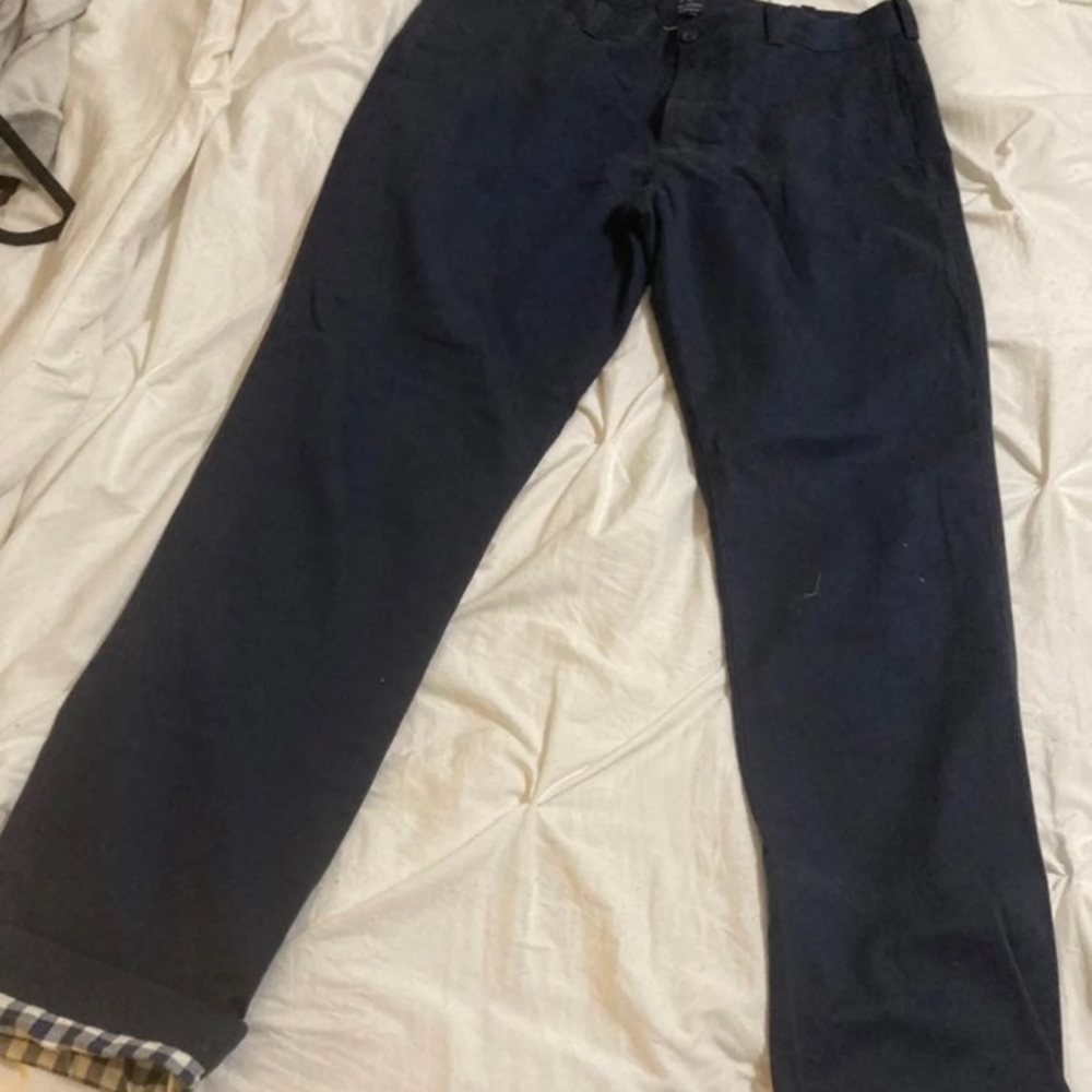 J.Crew men’s navy blue chino pant